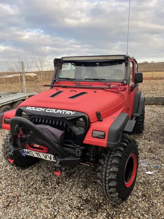 Imagine 1/8: Wrangler TJ 1999 Offroad vand/schimb | Jeep Wrangler | Preț: 11.000 EUR | Locație: Târnăveni, Mureș Wrangler TJ 1999 Offroad vand/schimb - Jeep - Wrangler - anul 1999 - Târnăveni, Mureș - 11.000 EUR - imagine 1 din 8 - mașină second hand